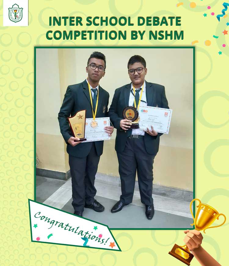 INTER SCHOOL DEBATE COMPETITION BY NSHM