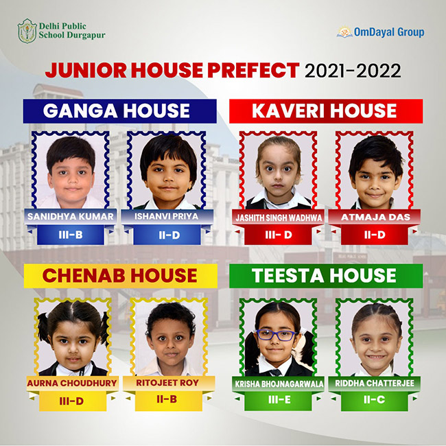 Junior House Prefect 2021-22