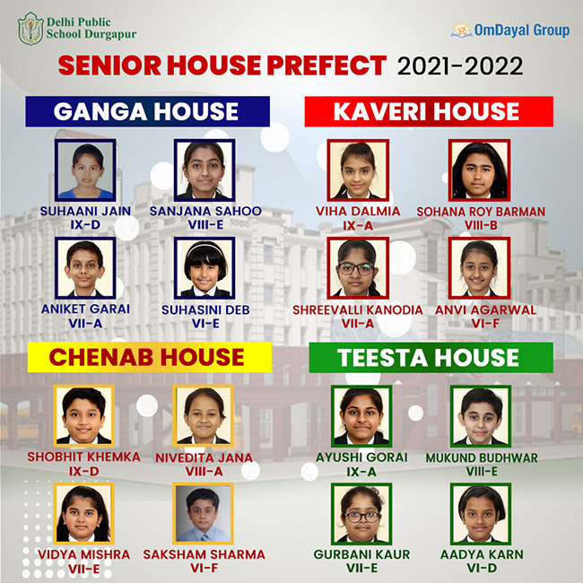 Senior House Prefect 2021-22
